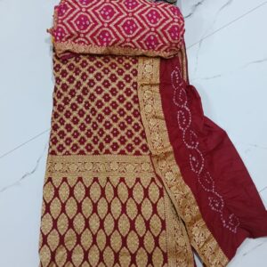 Collections Dhupchin Janglo Badhani Saree