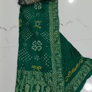 Collections Gaji Silk Fancy Border Saree