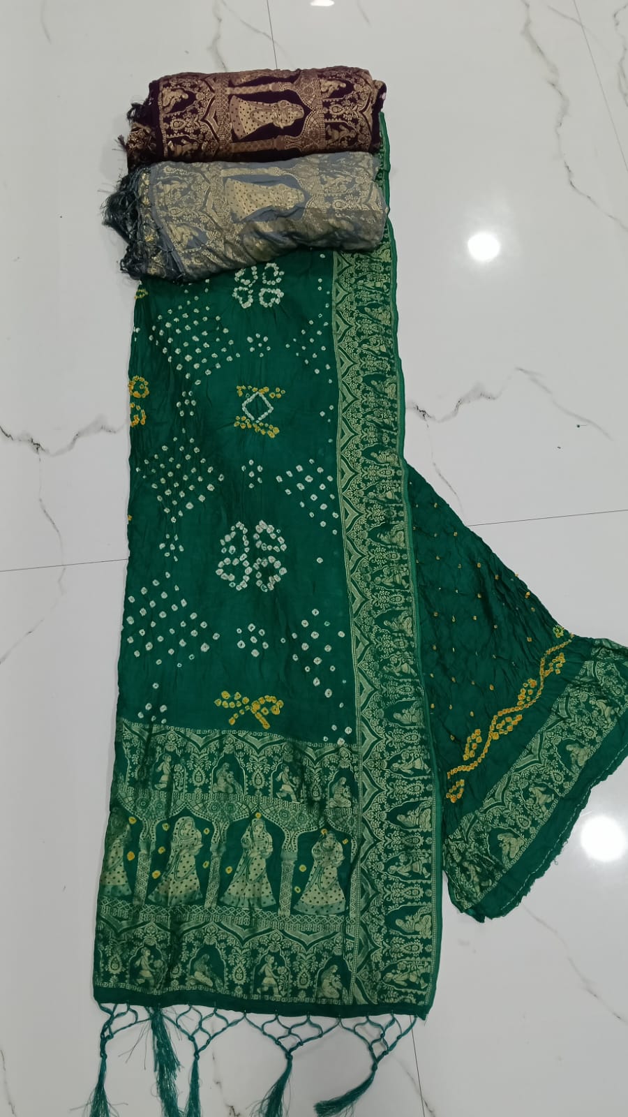 Gaji Silk Fancy Border Saree Gaji Silk Fancy Border Saree